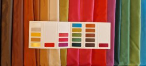 Een voorbeeld van een persoonlijk kleuren paspoort.